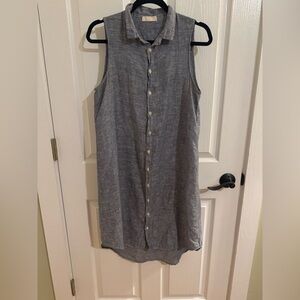 CP Shades Gray High Low Dress